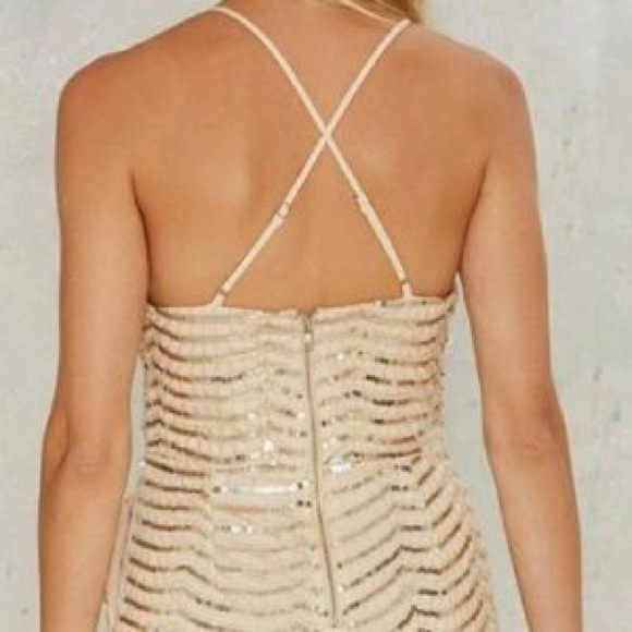 Alpha Omega Sequined Romper in Black - Picture 3 of 5